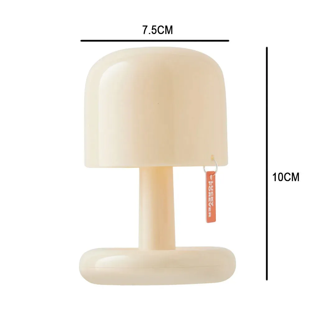 🌅 Mini Desktop Sunset Night Lamp | Creative USB Rechargeable Mushroom Style LED Night Light | Perfect for Coffee Bar & Home Decor