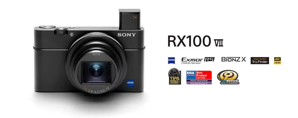 กล้องคอมแพค RX100 VII กับ AF ที่เหนือกว่า (DSC-RX100M7 ตัวกล้อง)