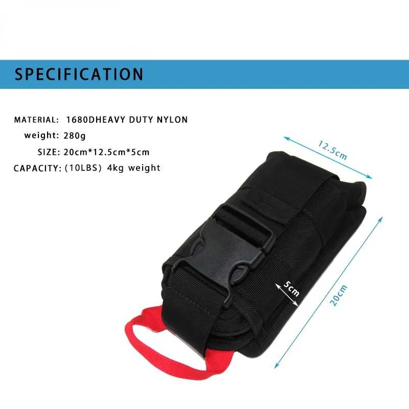 10LBS (4kg) Weight Pocket