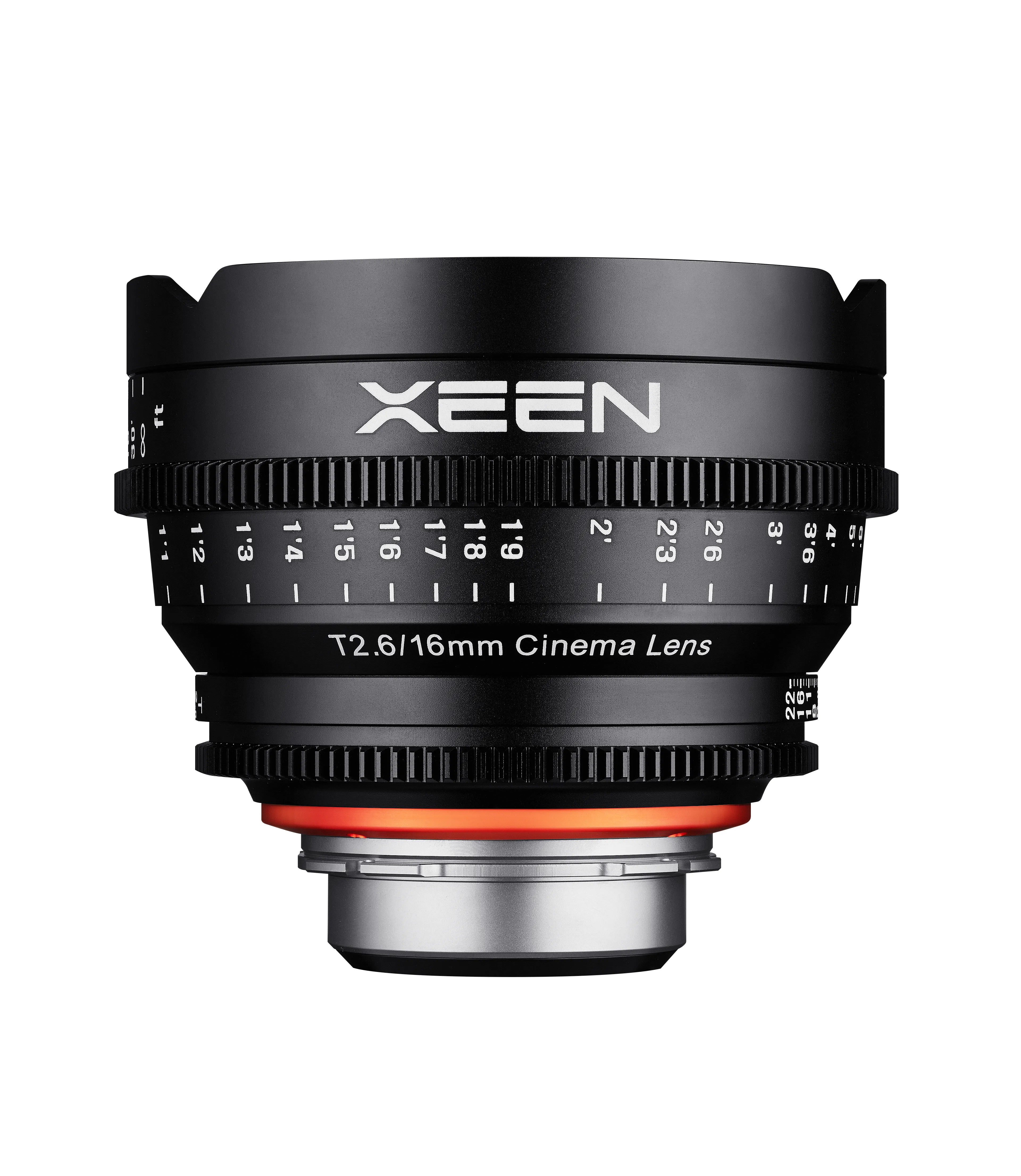 16mm T2.6 Ultra Wide Angle XEEN Pro Cinema Lens