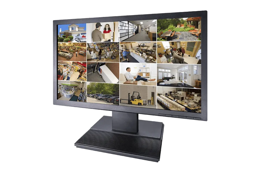 19inch LED backlit LCD security monitor for security camera DVR