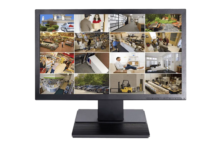 19inch LED backlit LCD security monitor for security camera DVR