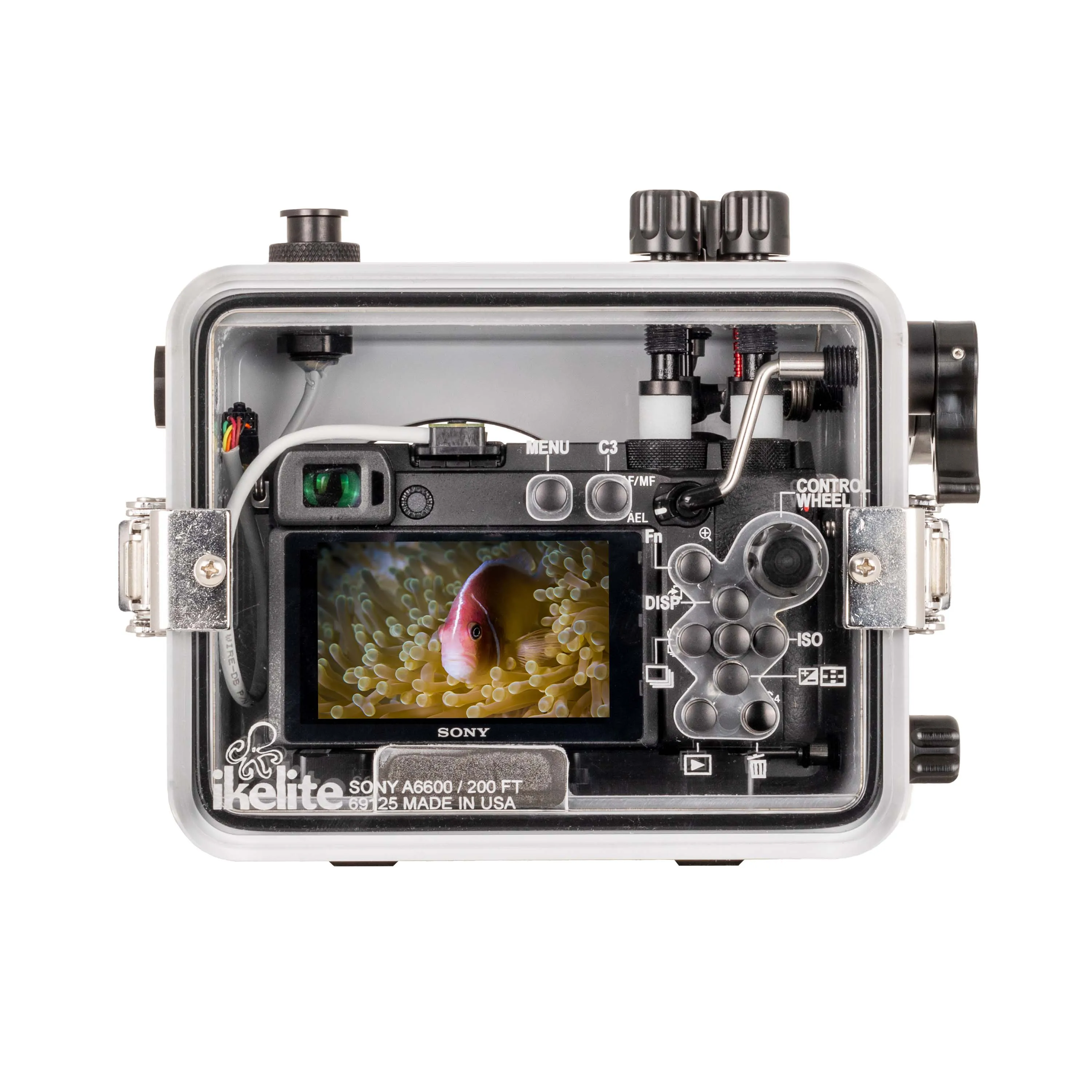 200DLM/E Underwater Housing for Sony Alpha a6600 Mirrorless Cameras