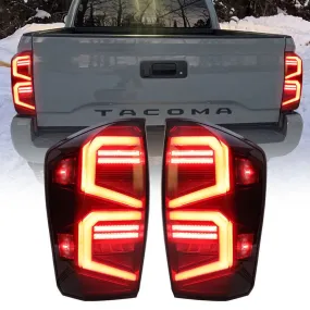 2016-2023 Toyota Tacoma Smoked LED Tail Lights