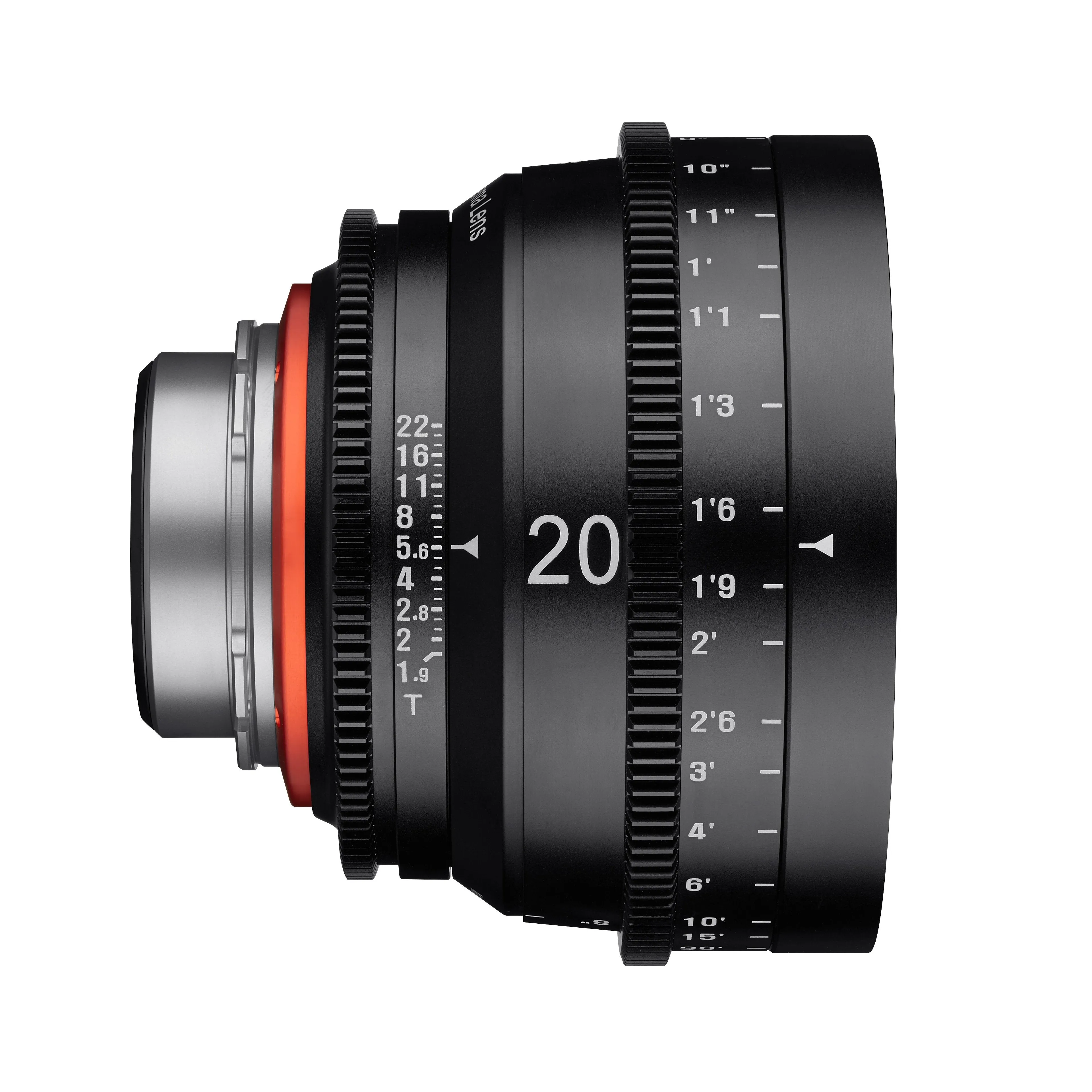 20mm T1.9 Wide Angle XEEN Pro Cinema Lens