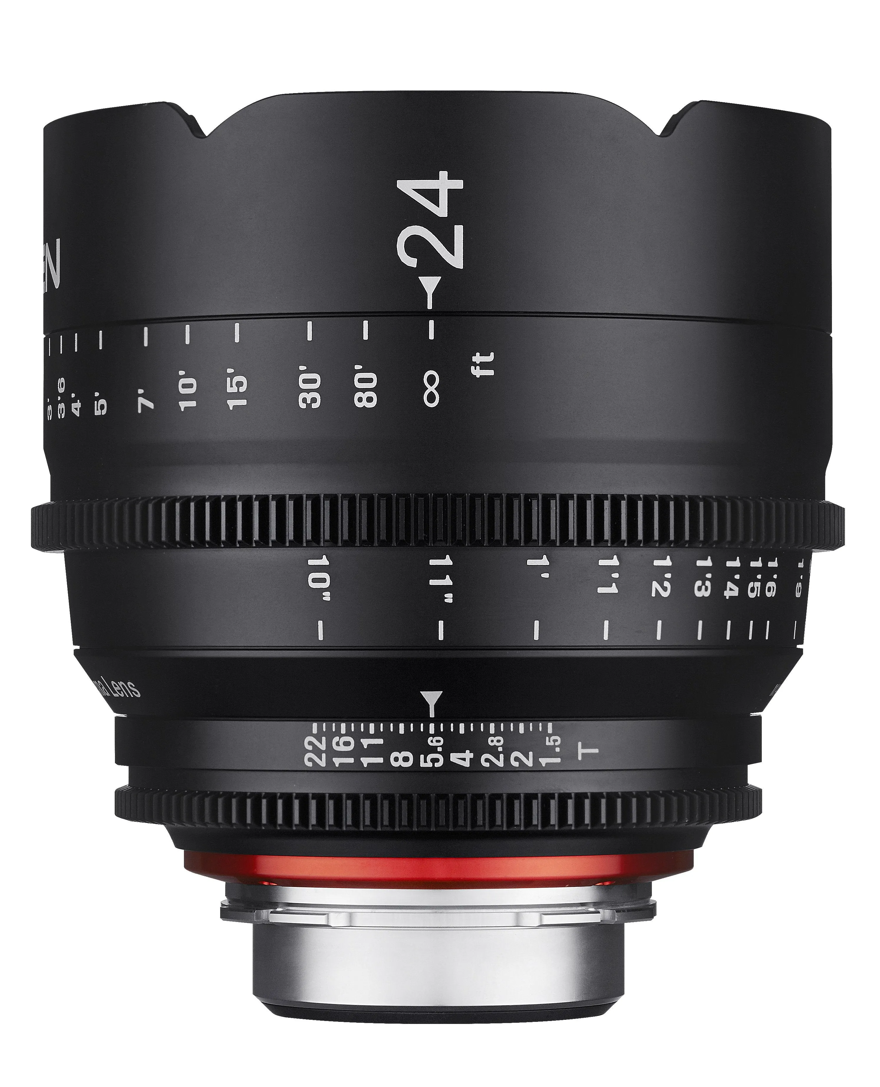 24mm T1.5 Wide Angle XEEN Pro Cinema Lens