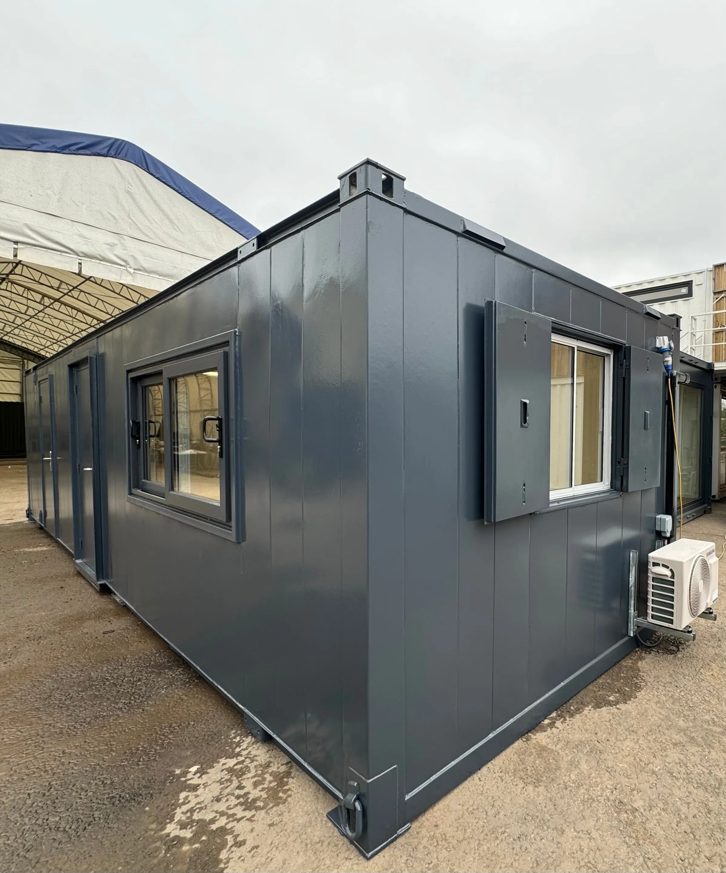 32x10ft Cabin | CUSTOM | Canteen / Office | 2 Rooms | Anti-Vandal Cabin | Portable Building | No 1129