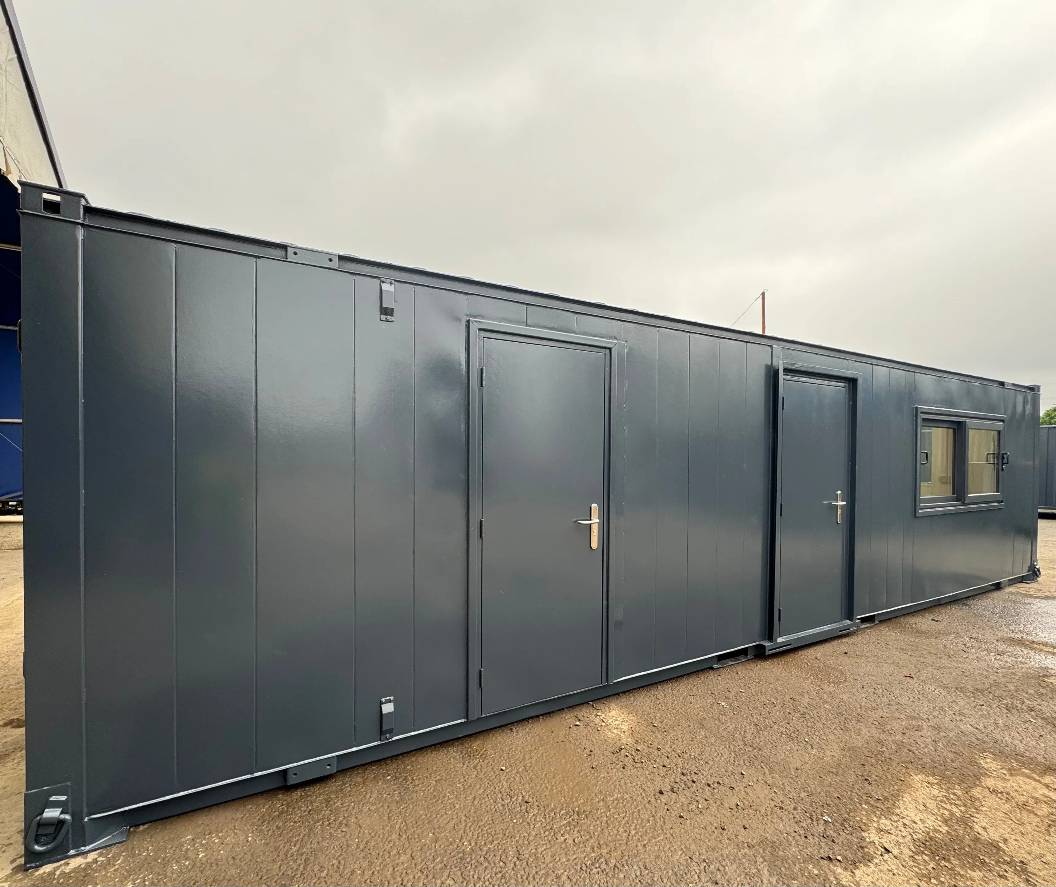 32x10ft Cabin | CUSTOM | Canteen / Office | 2 Rooms | Anti-Vandal Cabin | Portable Building | No 1129