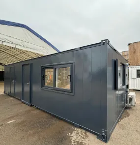 32x10ft Cabin | CUSTOM | Canteen / Office | 2 Rooms | Anti-Vandal Cabin | Portable Building | No 1129