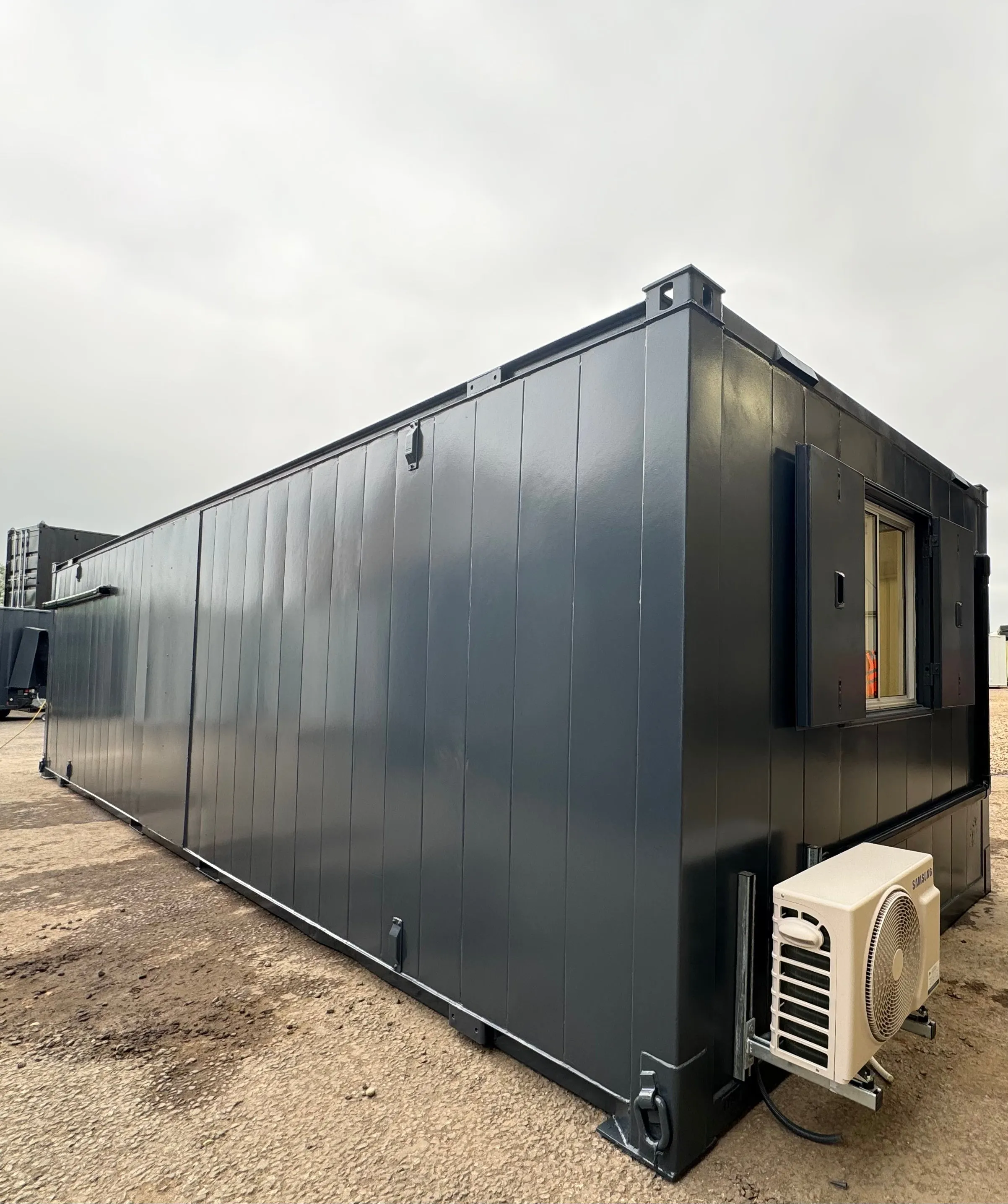32x10ft Cabin | CUSTOM | Canteen / Office | 2 Rooms | Anti-Vandal Cabin | Portable Building | No 1129