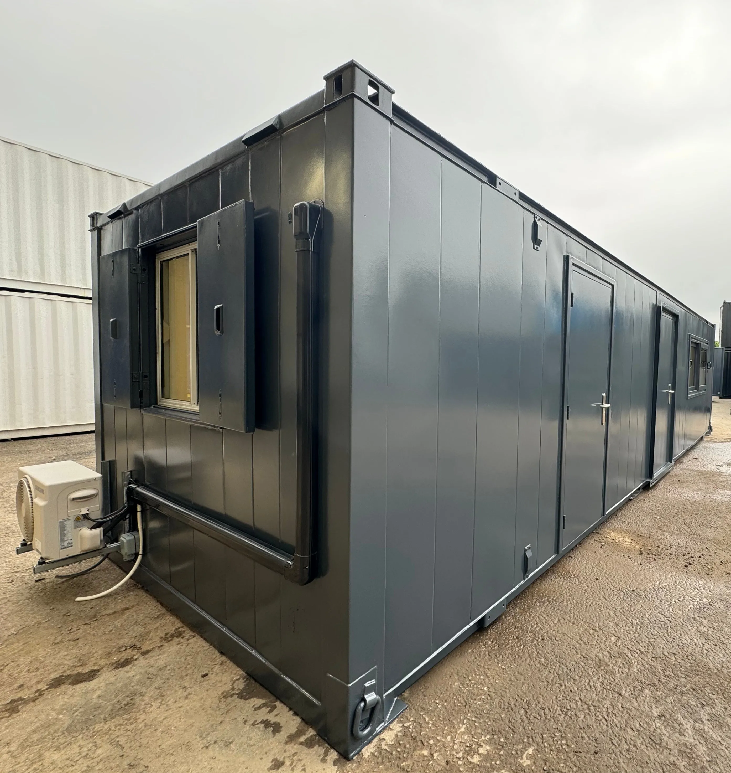 32x10ft Cabin | CUSTOM | Canteen / Office | 2 Rooms | Anti-Vandal Cabin | Portable Building | No 1129