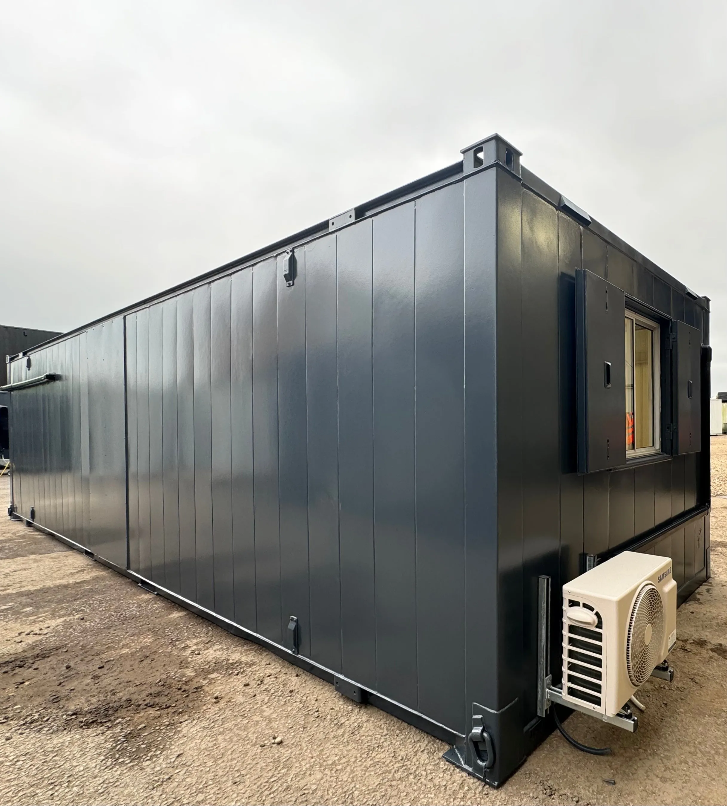 32x10ft Cabin | CUSTOM | Canteen / Office | 2 Rooms | Anti-Vandal Cabin | Portable Building | No 1129