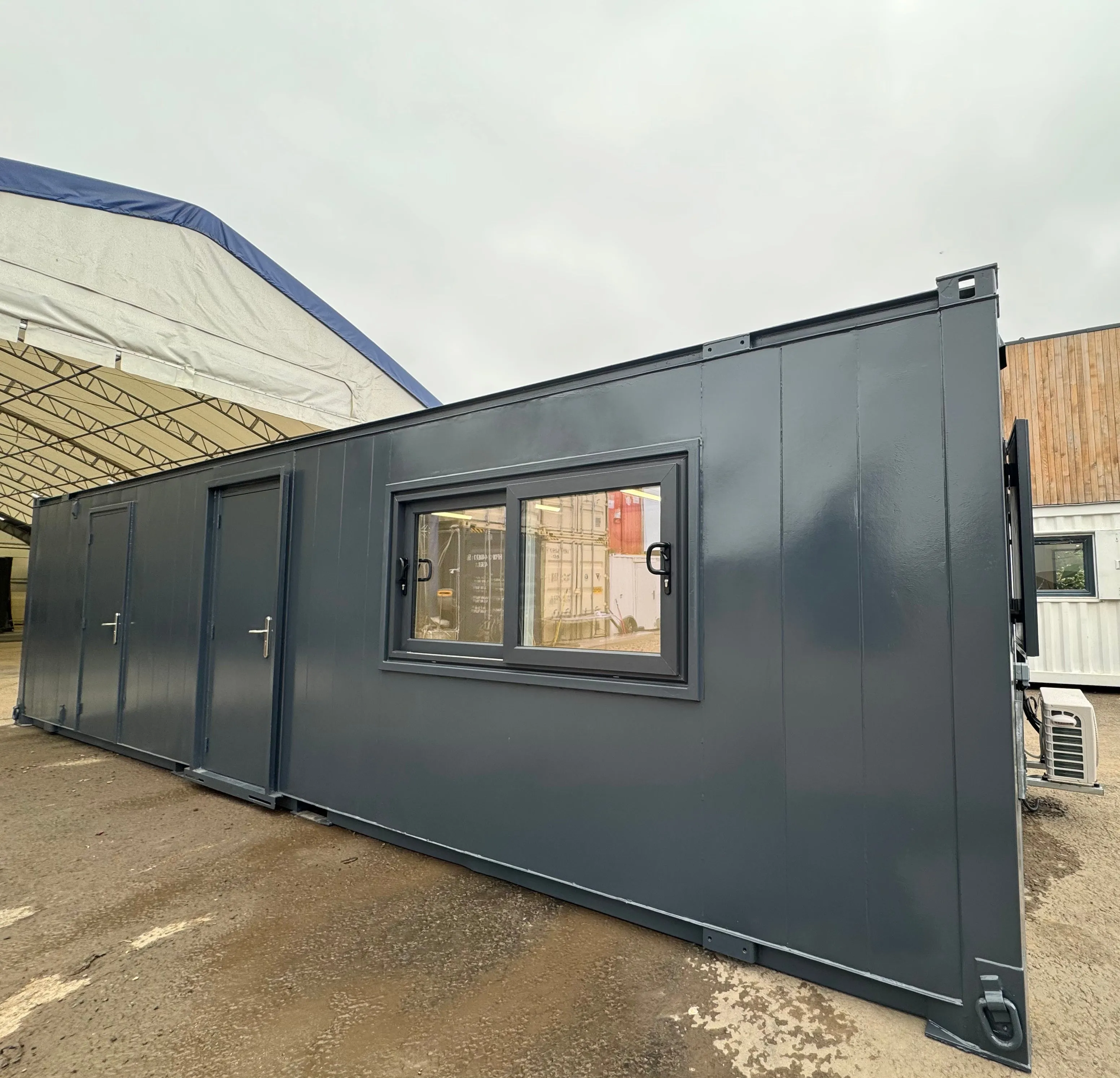 32x10ft Cabin | CUSTOM | Canteen / Office | 2 Rooms | Anti-Vandal Cabin | Portable Building | No 1129
