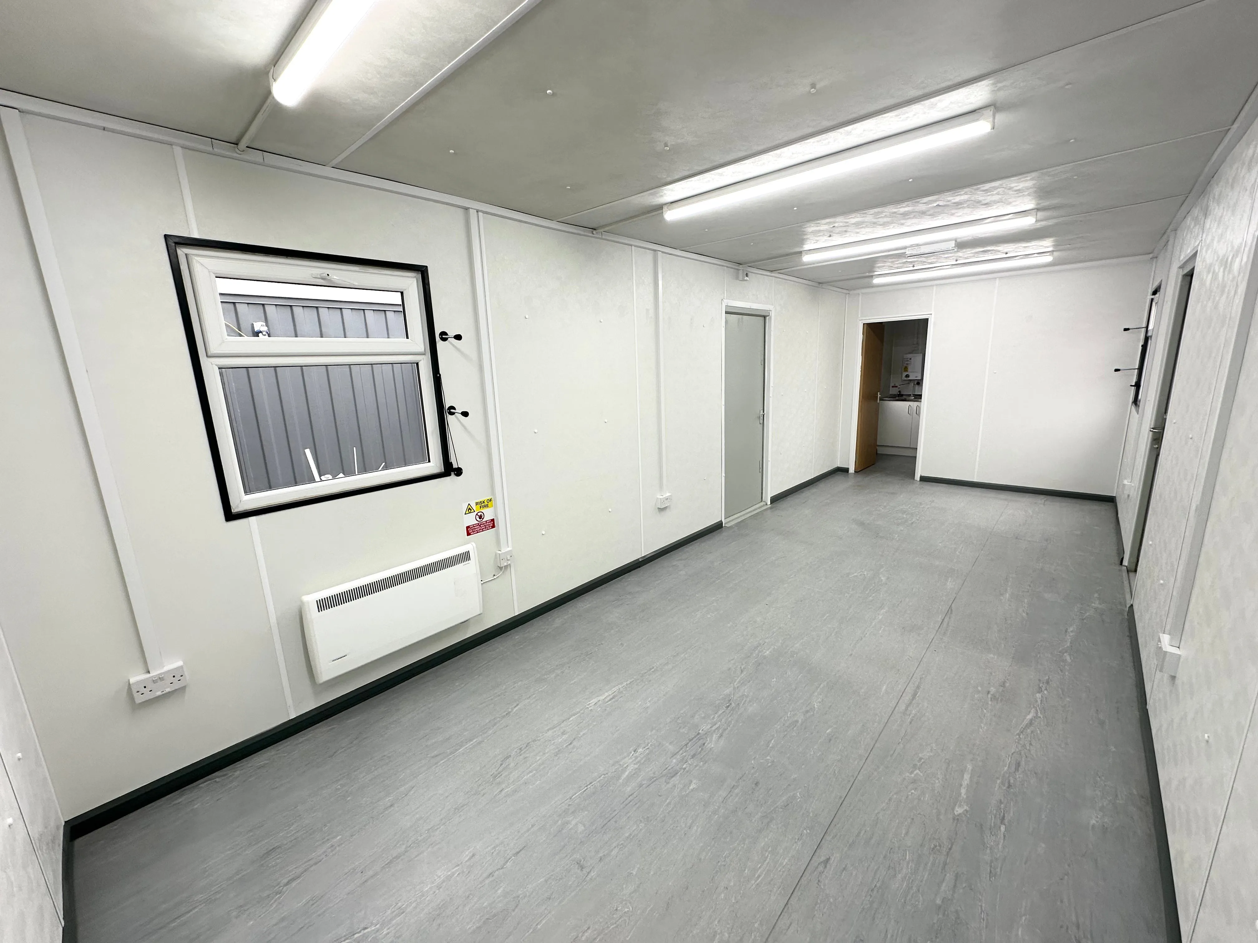 32x10ft Cabin | Office   Kitchen   Toilet | Anti-Vandal | Portable Building | No 1343