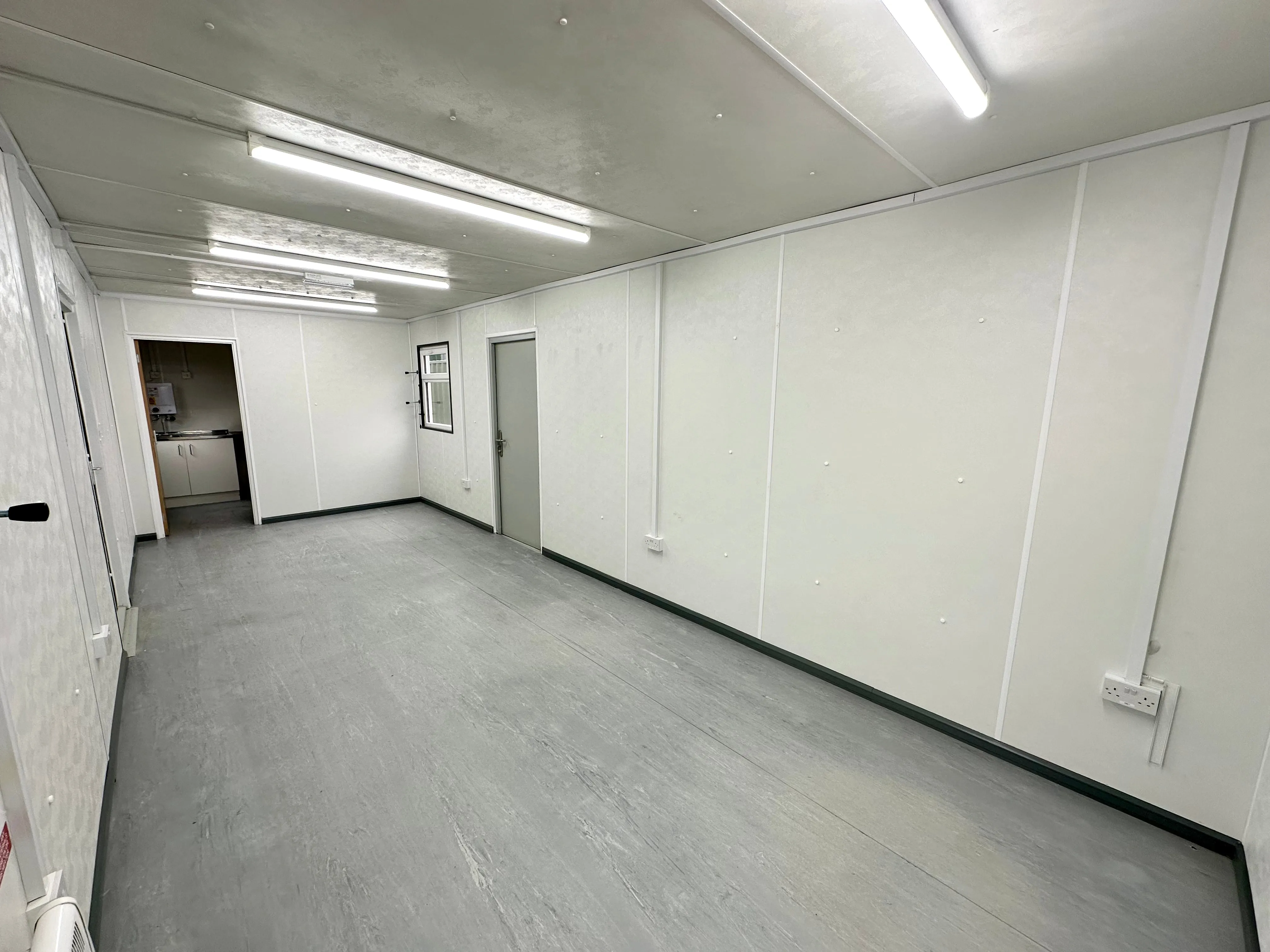 32x10ft Cabin | Office   Kitchen   Toilet | Anti-Vandal | Portable Building | No 1343