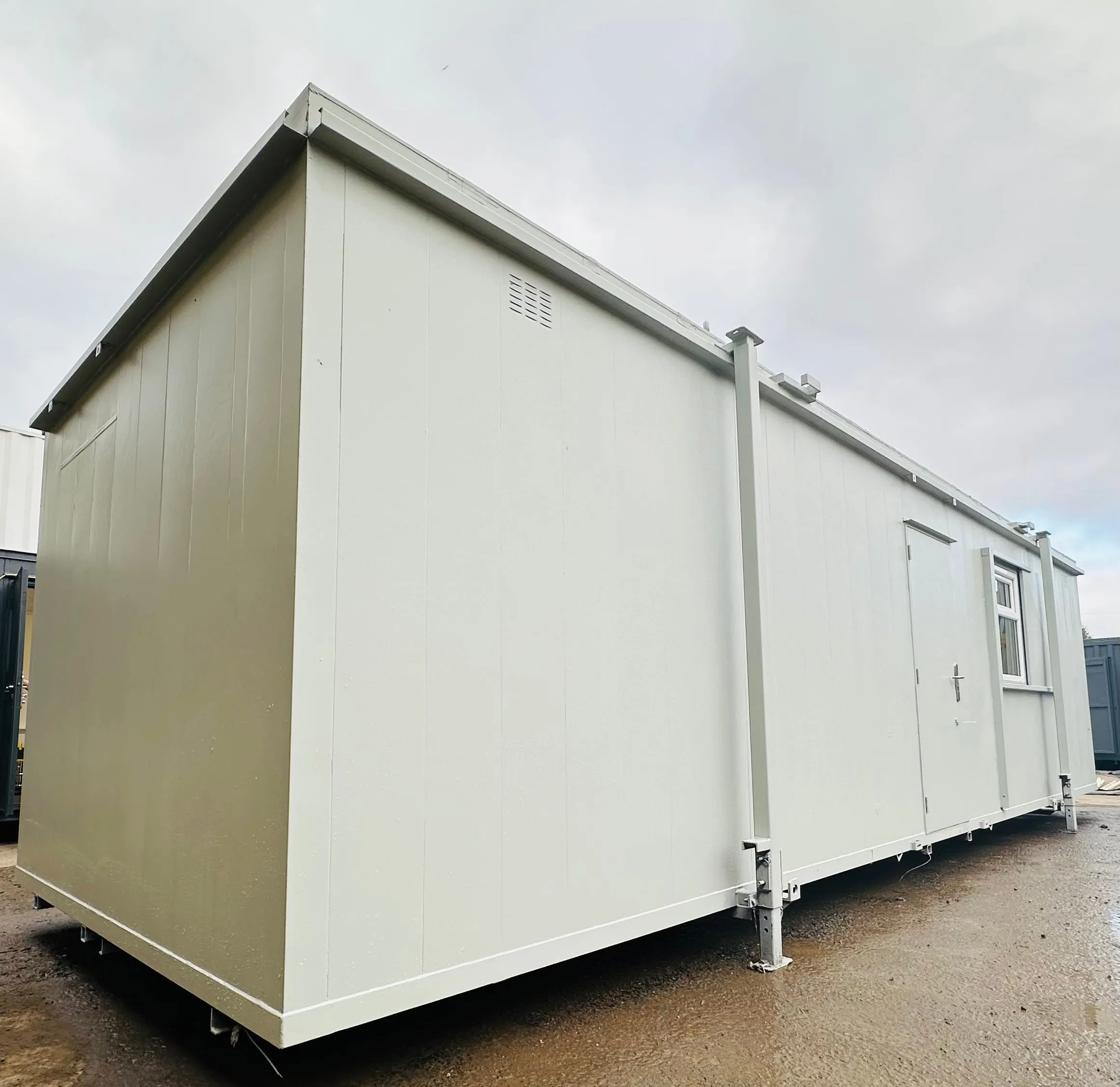 32x10ft Cabin | Office   Kitchen   Toilet | Anti-Vandal | Portable Building | No 1343