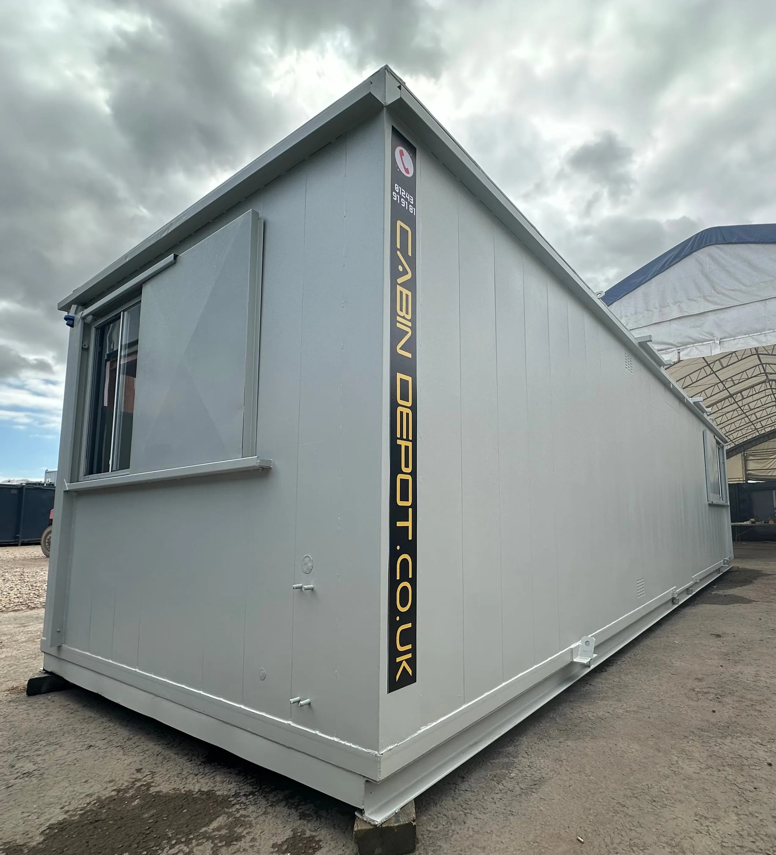 32x10ft Cabin | Open Plan Canteen / Office | Portable Building | No 1198