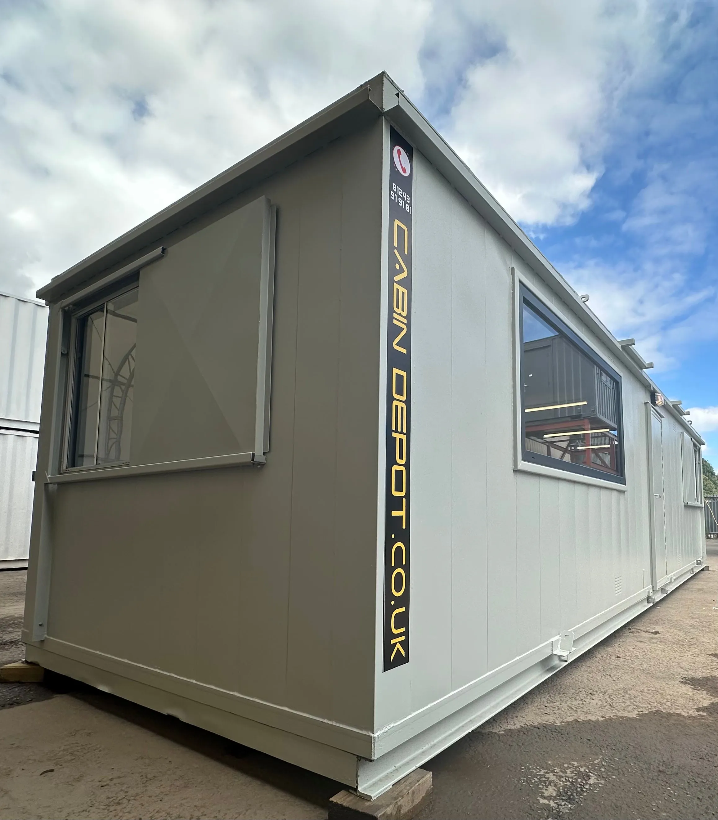 32x10ft Cabin | Open Plan Canteen / Office | Portable Building | No 1198