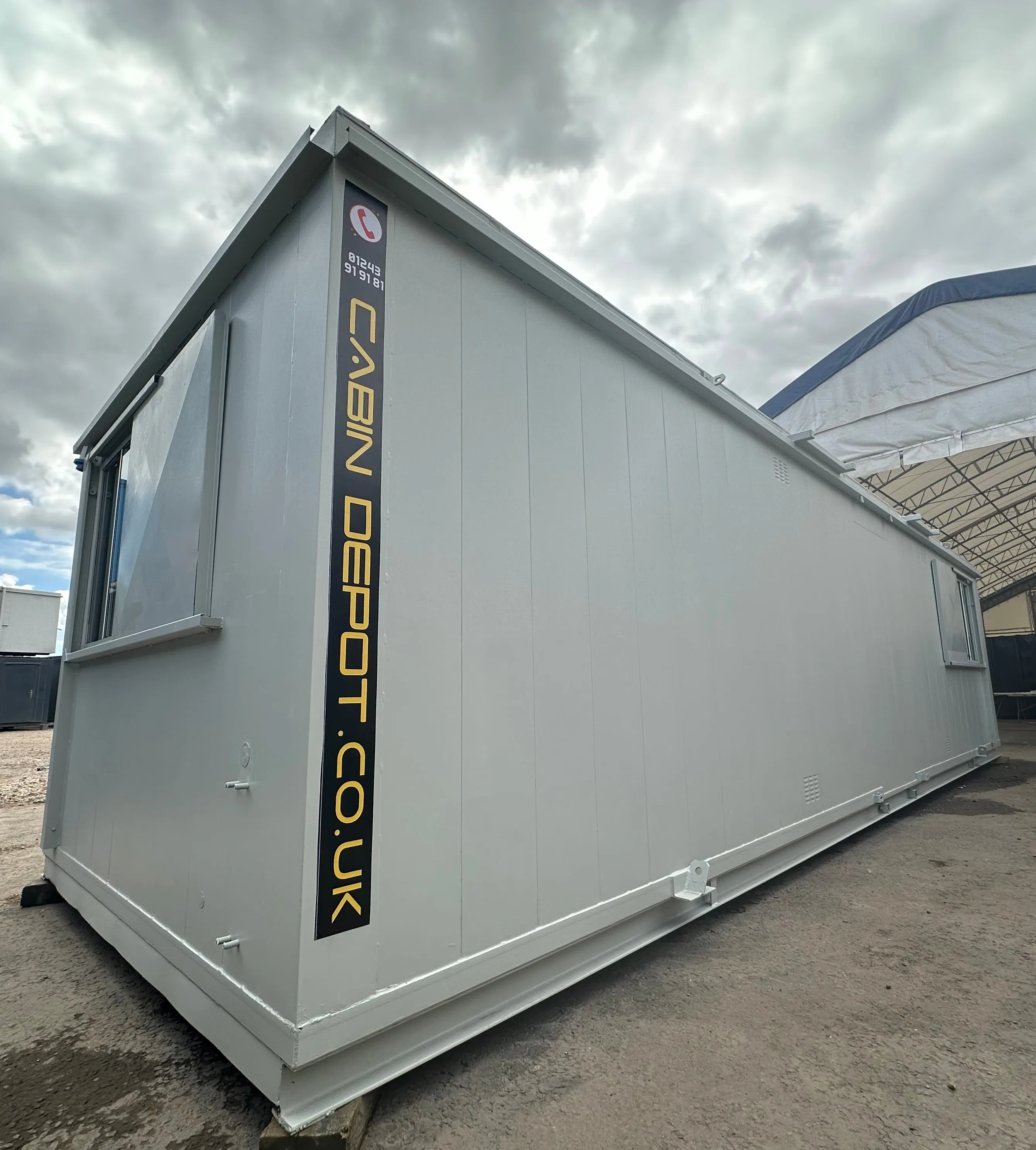 32x10ft Cabin | Open Plan Canteen / Office | Portable Building | No 1198