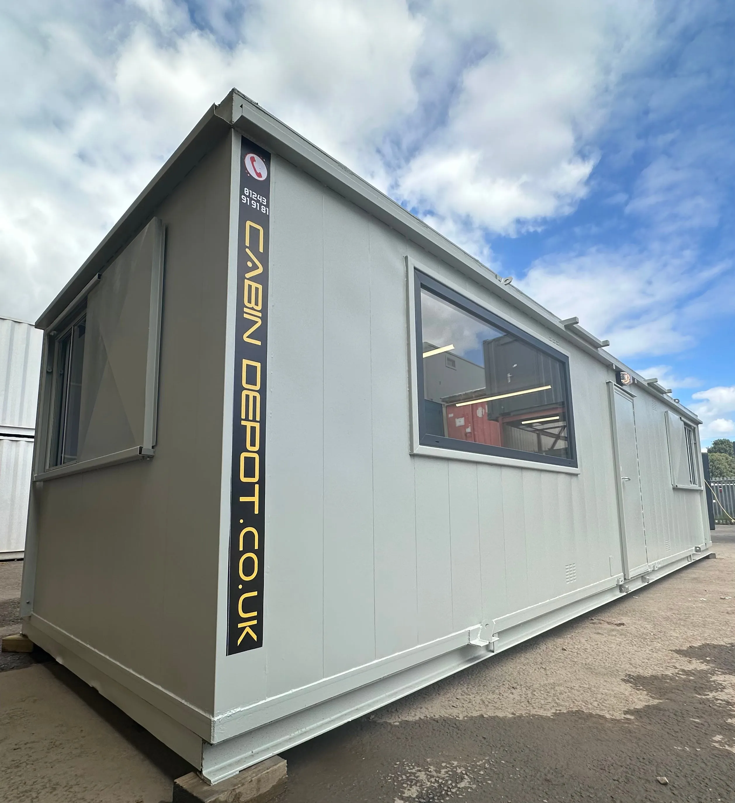 32x10ft Cabin | Open Plan Canteen / Office | Portable Building | No 1198