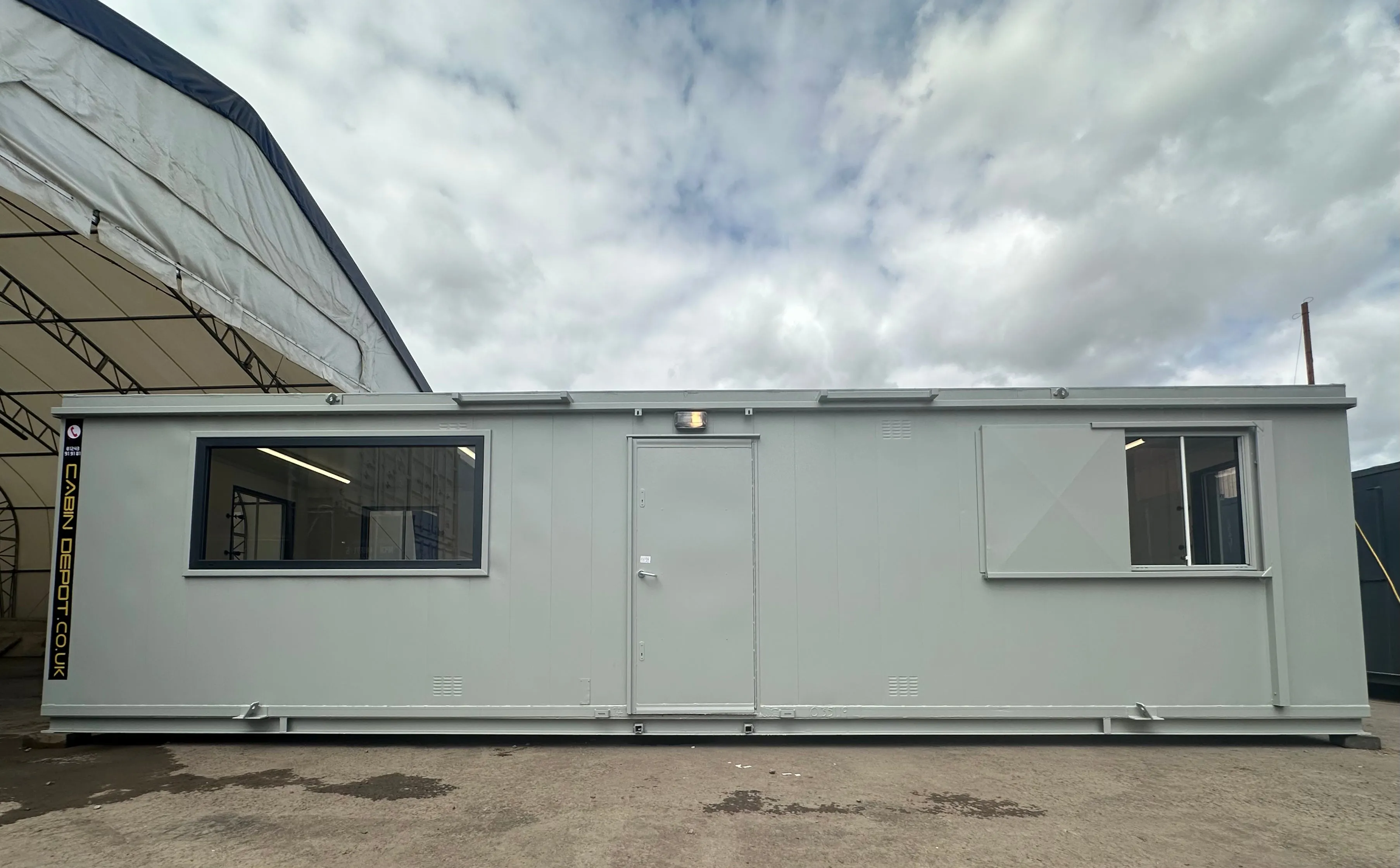 32x10ft Cabin | Open Plan Canteen / Office | Portable Building | No 1198