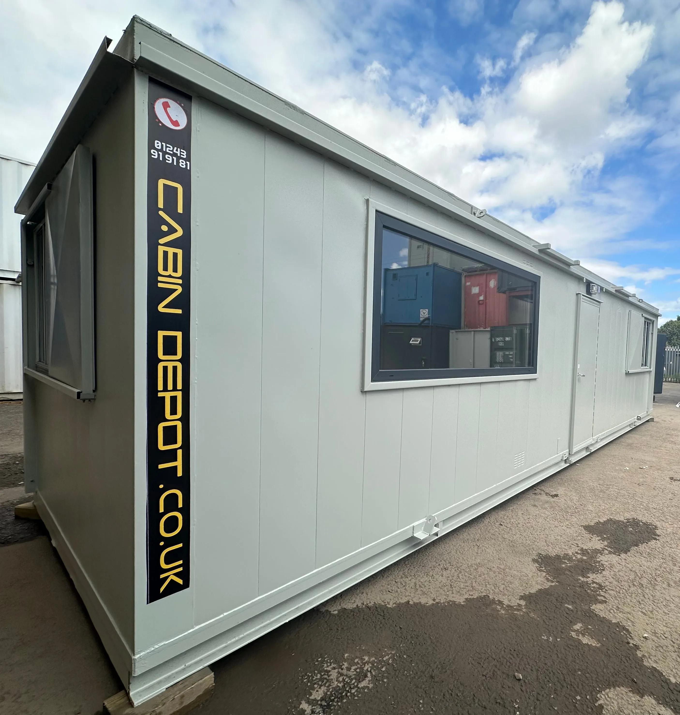 32x10ft Cabin | Open Plan Canteen / Office | Portable Building | No 1198