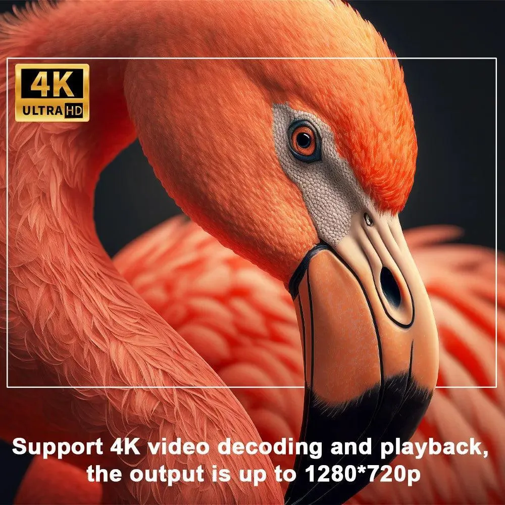 4K Android HY300 Wifi6 Projector: Ultimate Outdoor Cinema Experience : Crystal-Clear Images, BT5.0, Portable & Wifi6 Tech