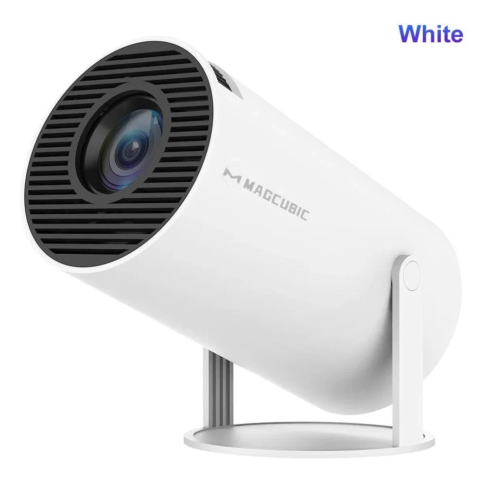 4K Android HY300 Wifi6 Projector: Ultimate Outdoor Cinema Experience : Crystal-Clear Images, BT5.0, Portable & Wifi6 Tech
