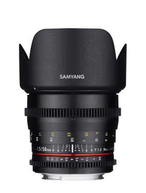 50mm T1.5 Full Frame VDSLR II Cine