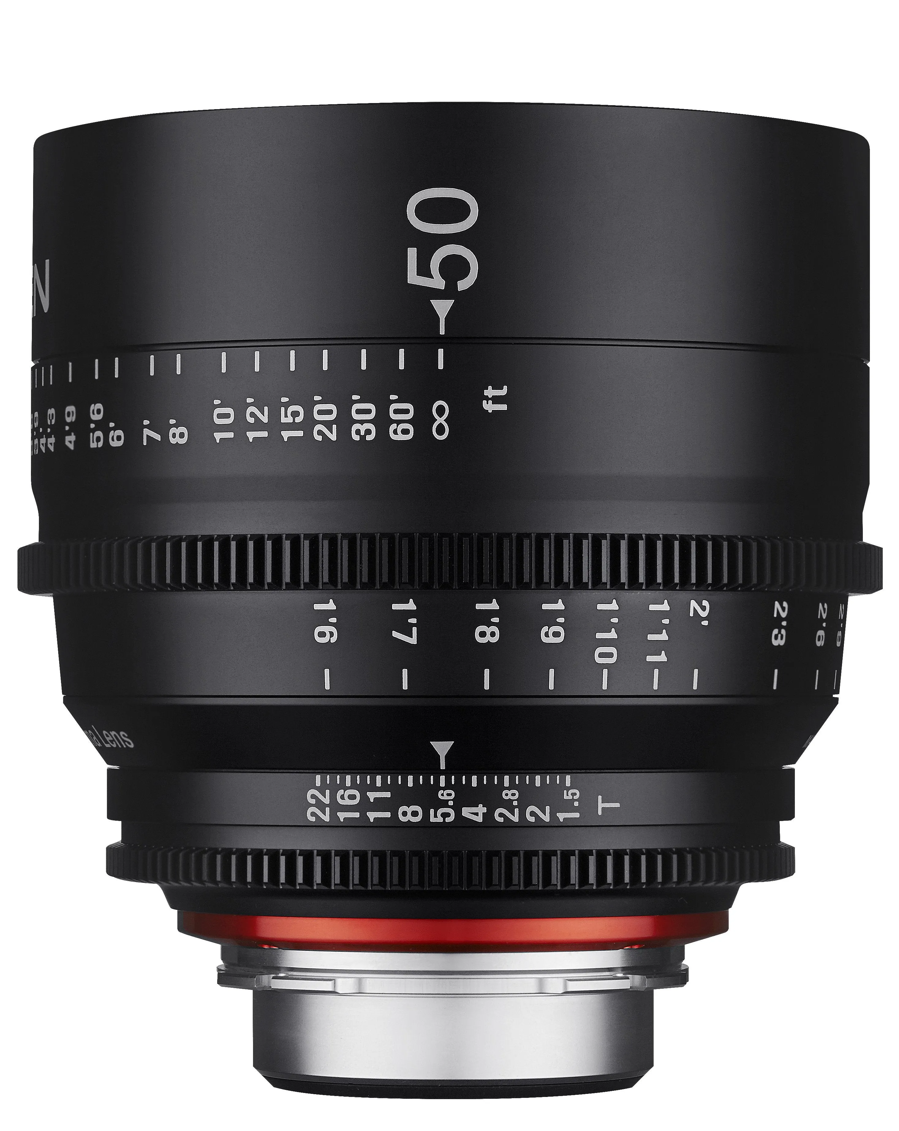 50mm T1.5 XEEN Pro Cinema Lens