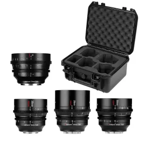 7Artisans 12mm/25mm/35mm/50mm APS-C MF Cine Lens E/FX/RF/L/M43/Z Mount