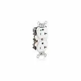 8300-W Leviton Duplex Receptacle, 20 Amp, 125 Volt - White