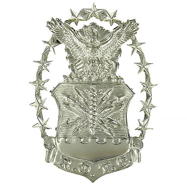 Air Force ROTC Cap Device: Cadet Officer with Stars