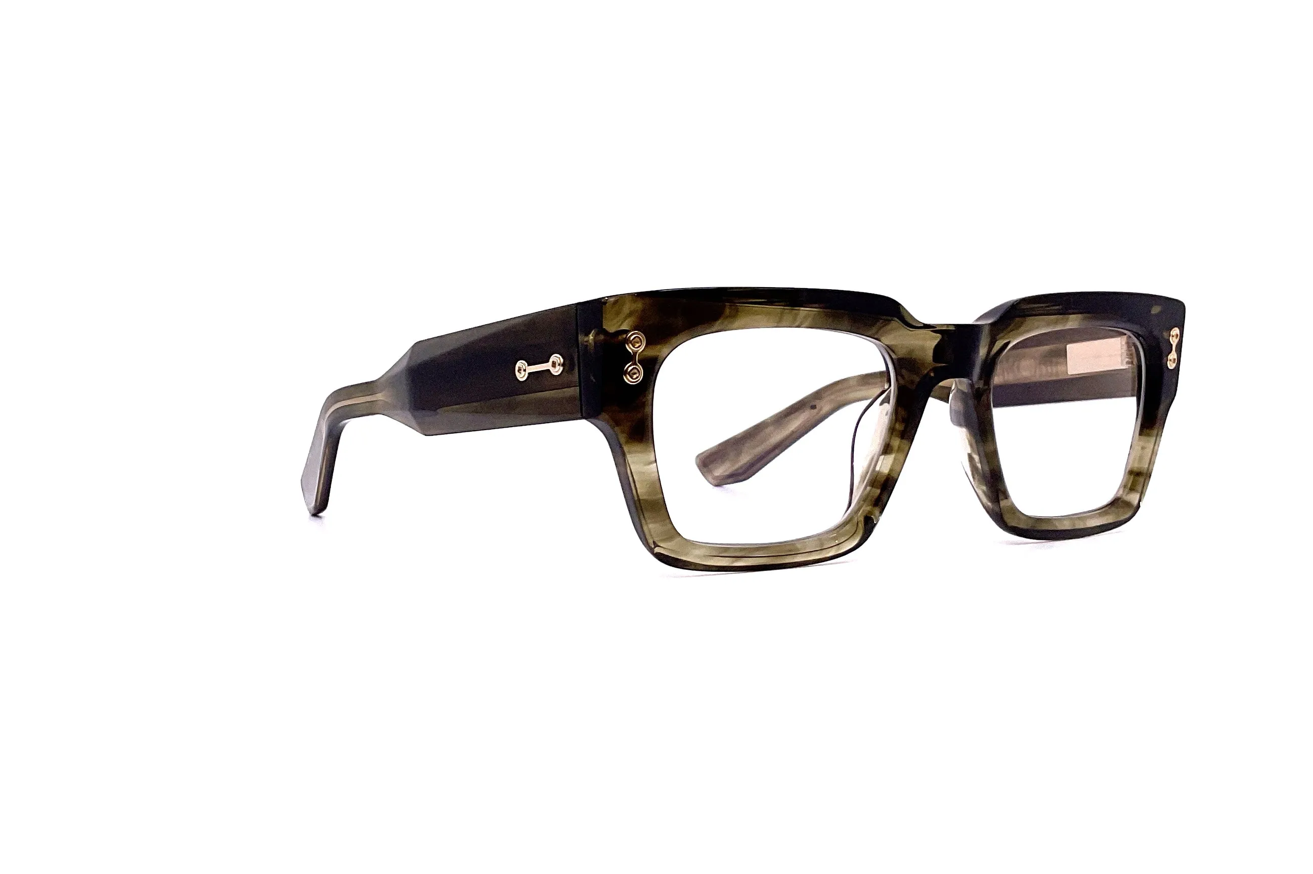 Akoni - Cosmo RX (Green Swirl/White Gold)