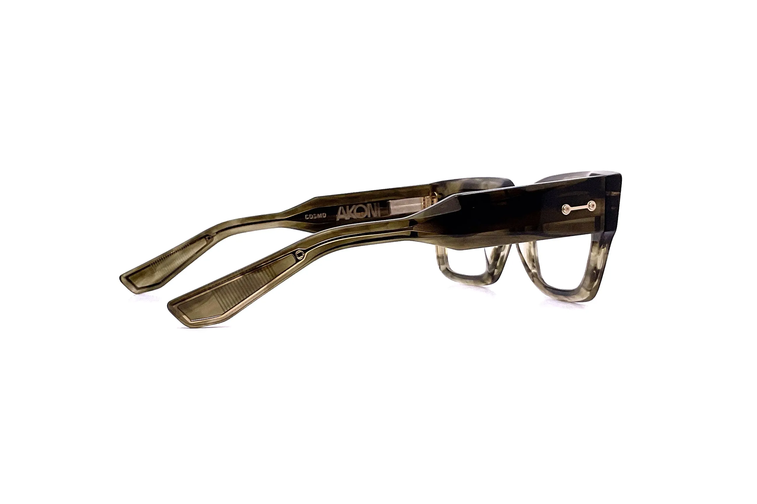 Akoni - Cosmo RX (Green Swirl/White Gold)