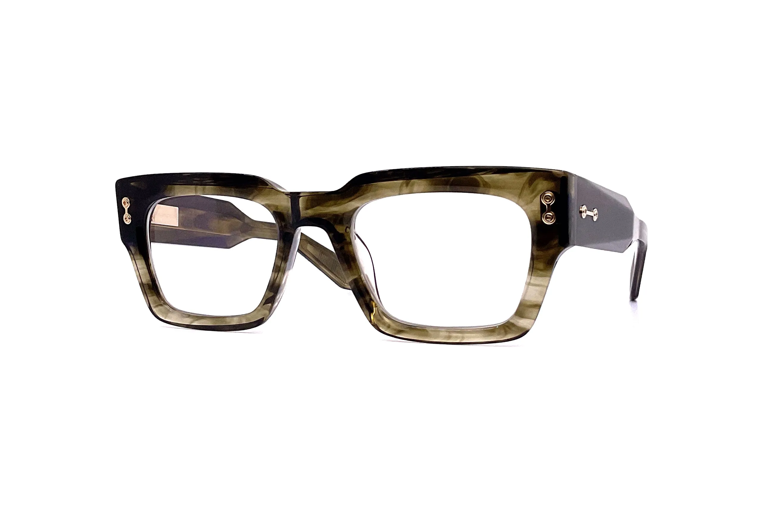 Akoni - Cosmo RX (Green Swirl/White Gold)