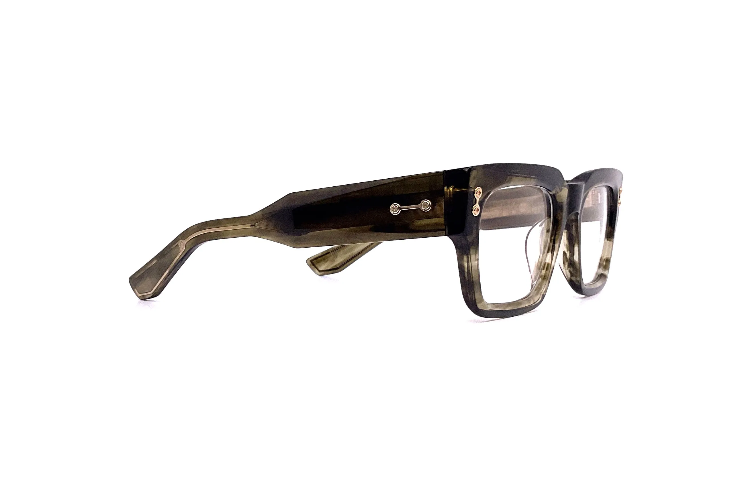Akoni - Cosmo RX (Green Swirl/White Gold)