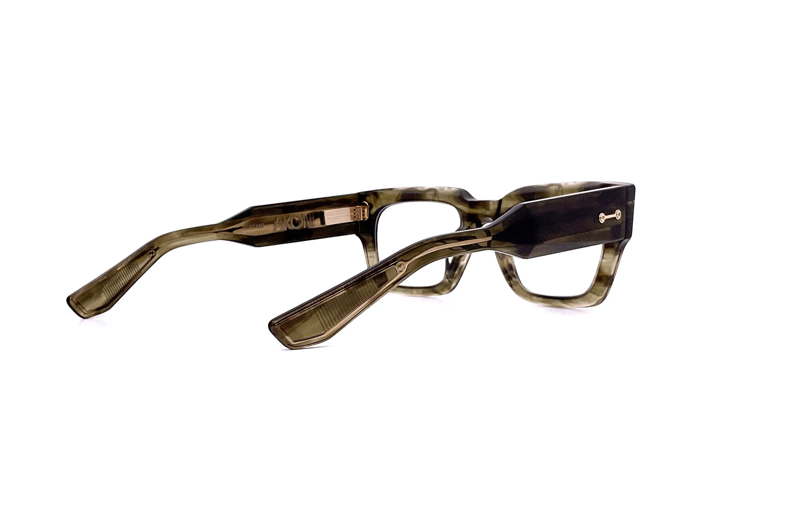 Akoni - Cosmo RX (Green Swirl/White Gold)