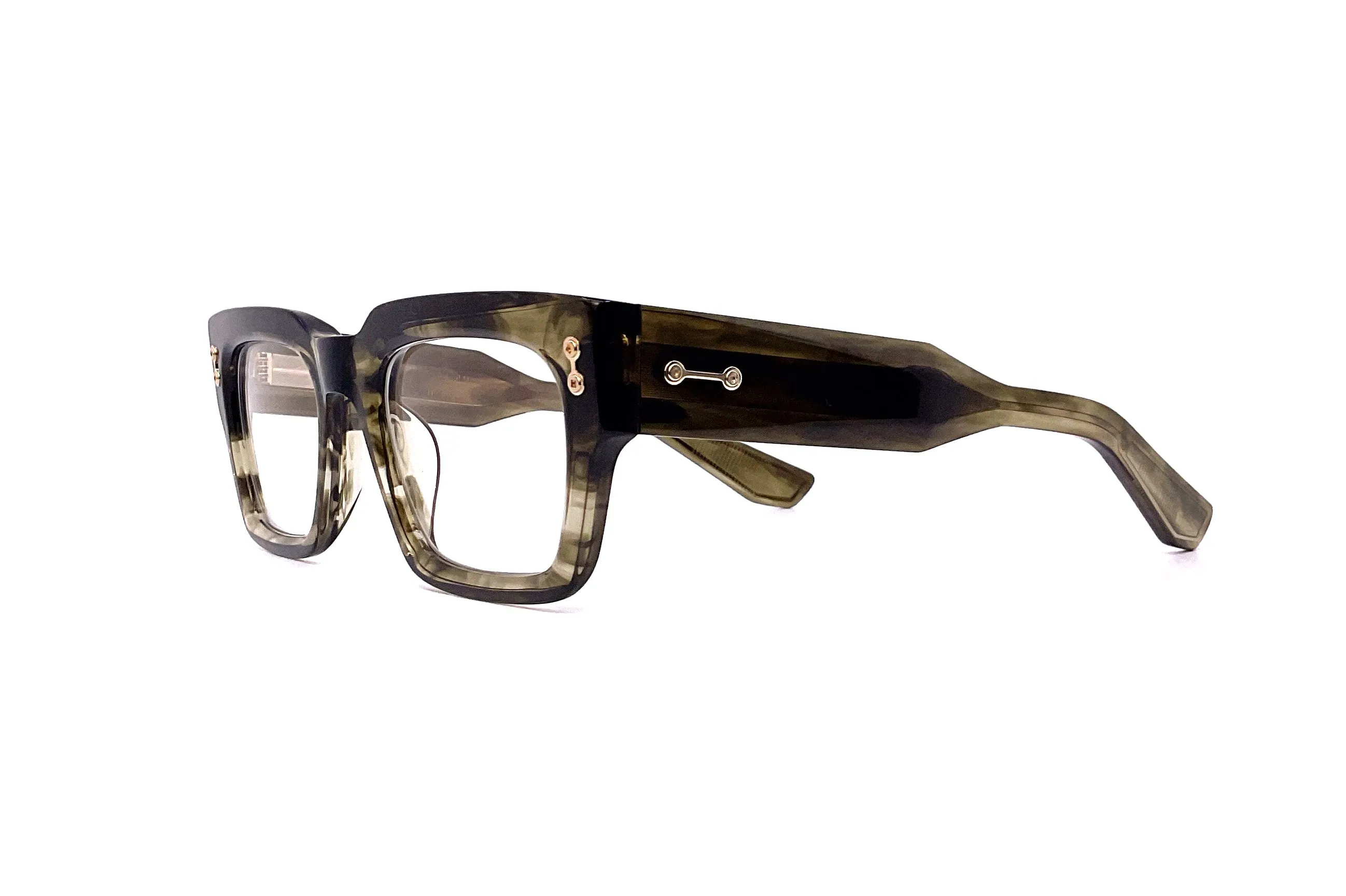 Akoni - Cosmo RX (Green Swirl/White Gold)