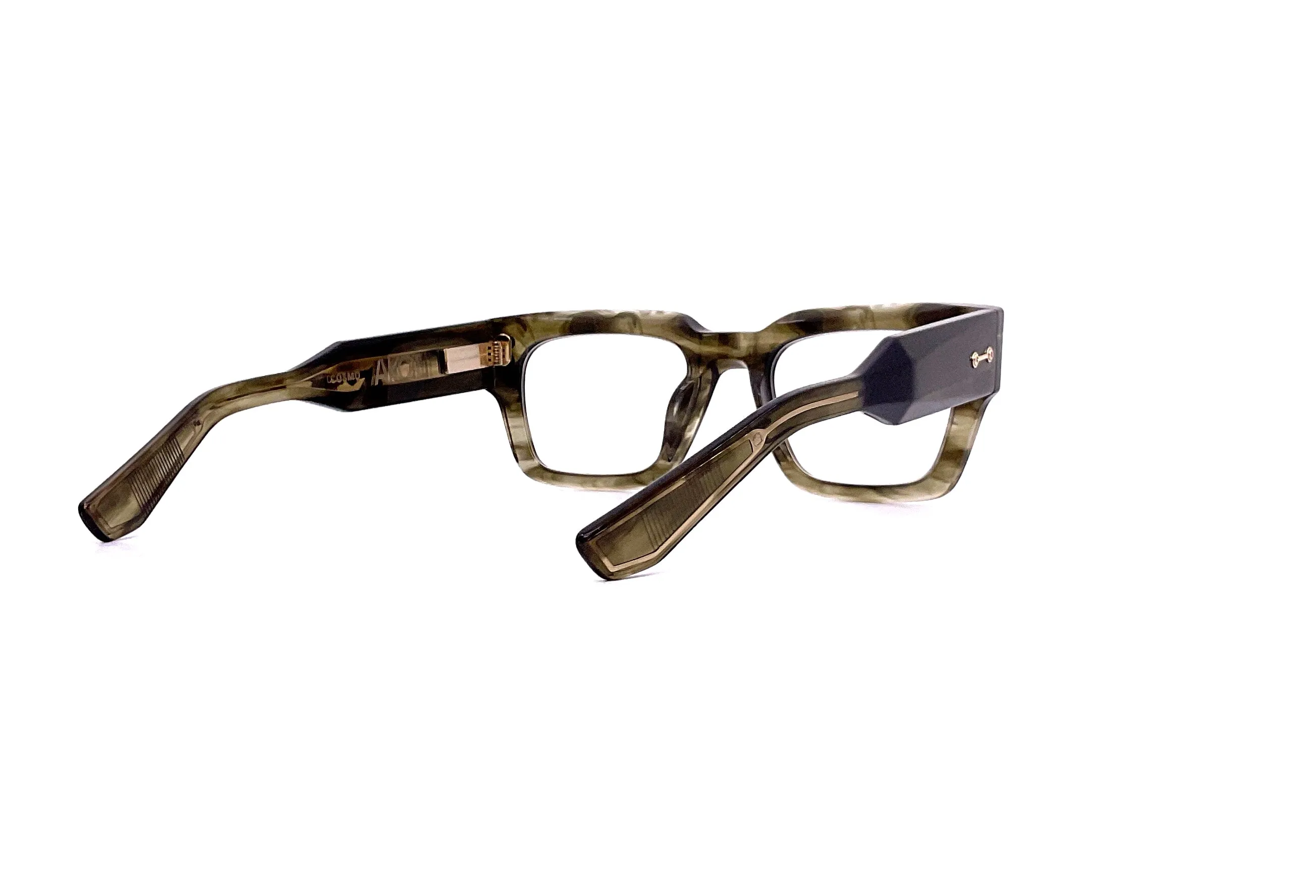 Akoni - Cosmo RX (Green Swirl/White Gold)
