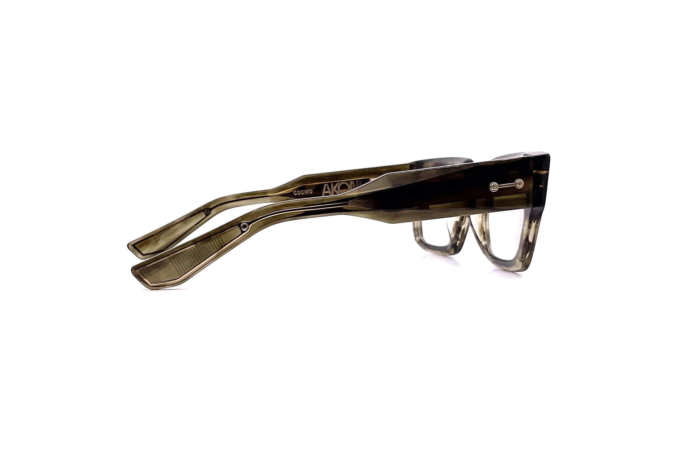Akoni - Cosmo RX (Green Swirl/White Gold)