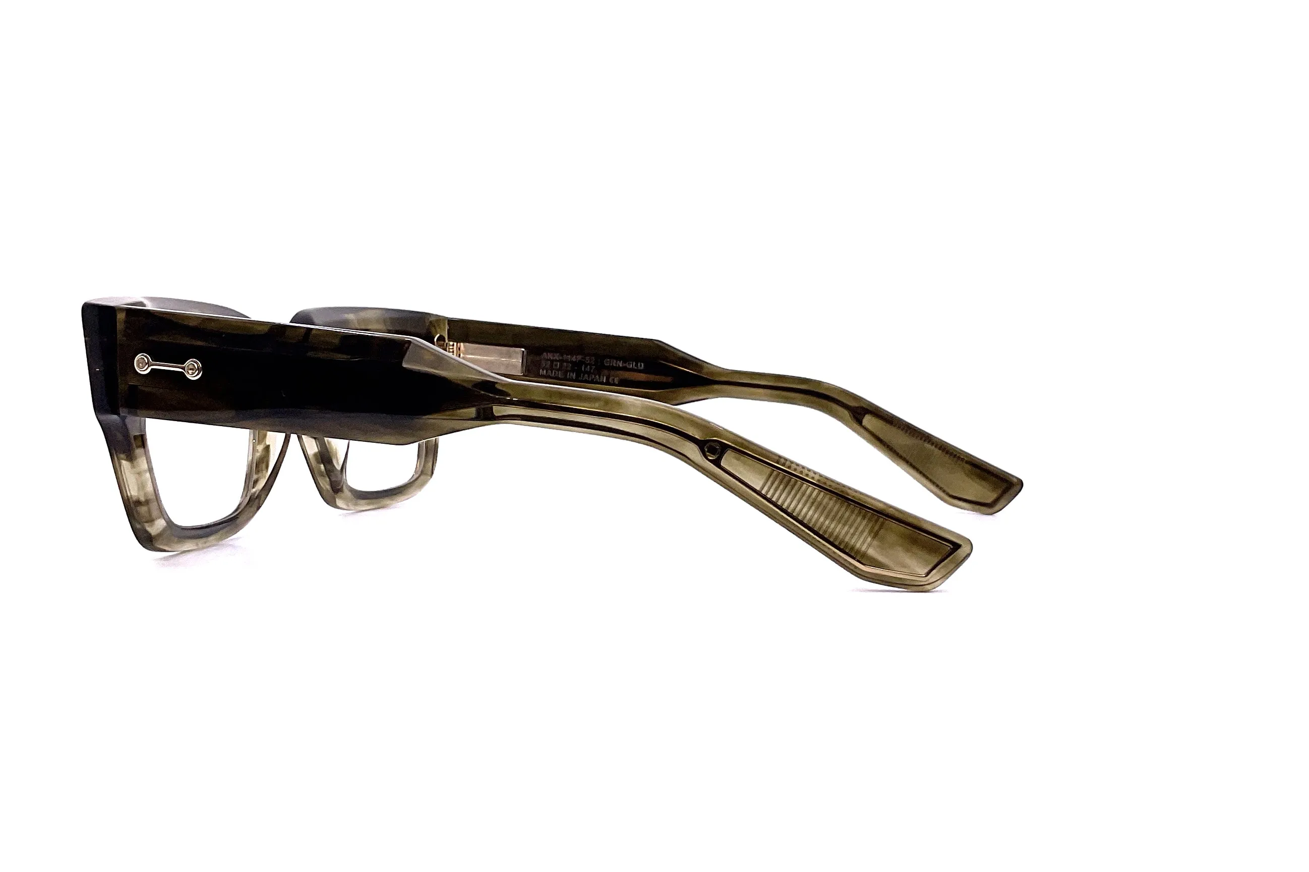 Akoni - Cosmo RX (Green Swirl/White Gold)