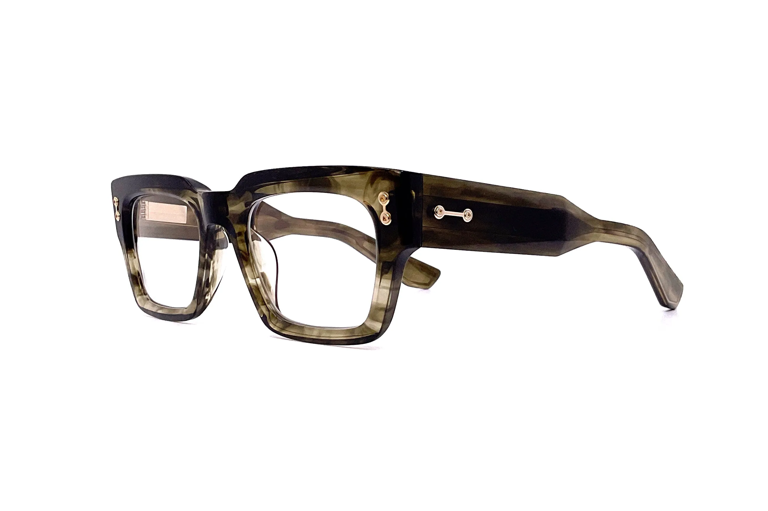 Akoni - Cosmo RX (Green Swirl/White Gold)