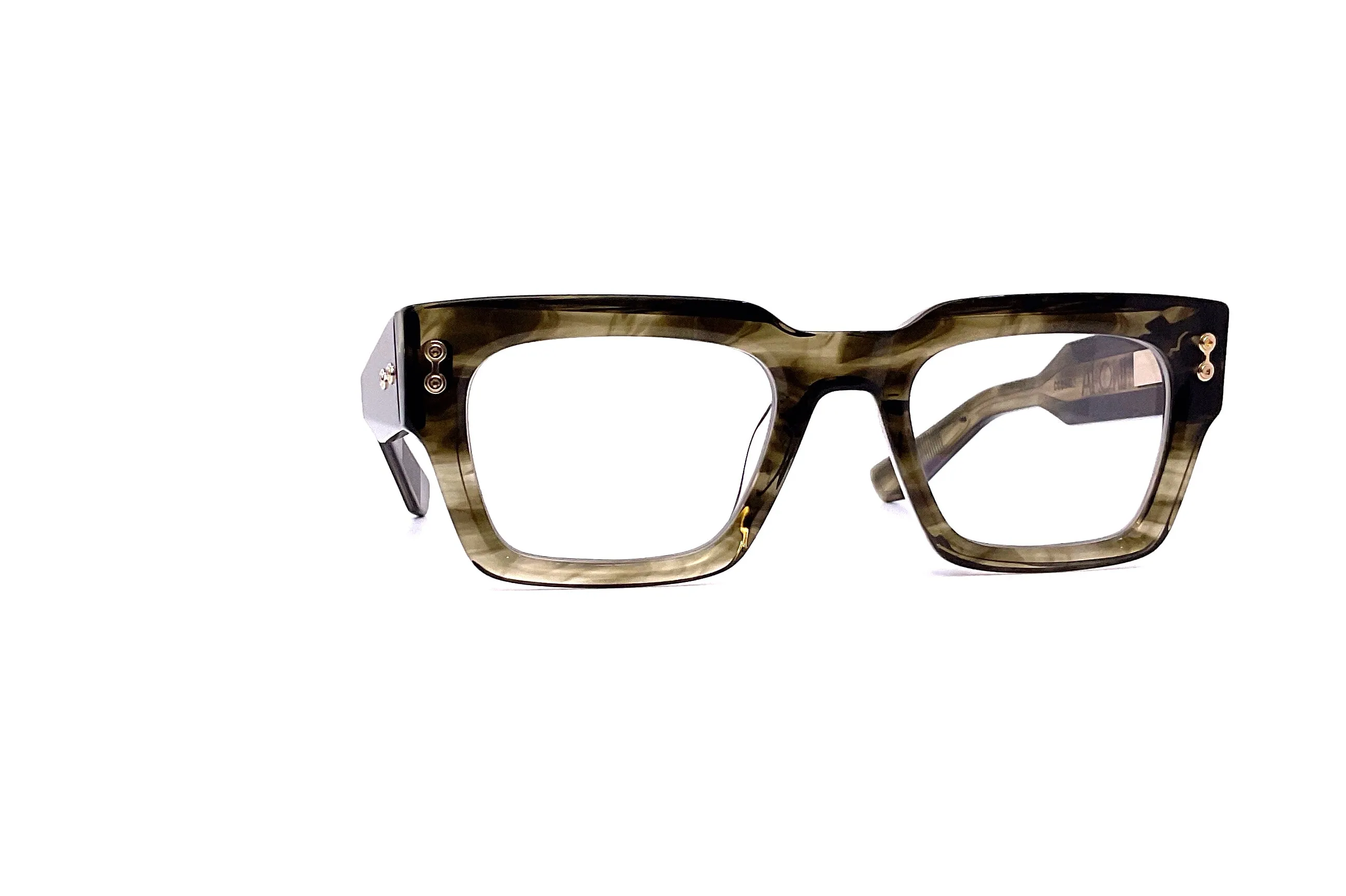 Akoni - Cosmo RX (Green Swirl/White Gold)