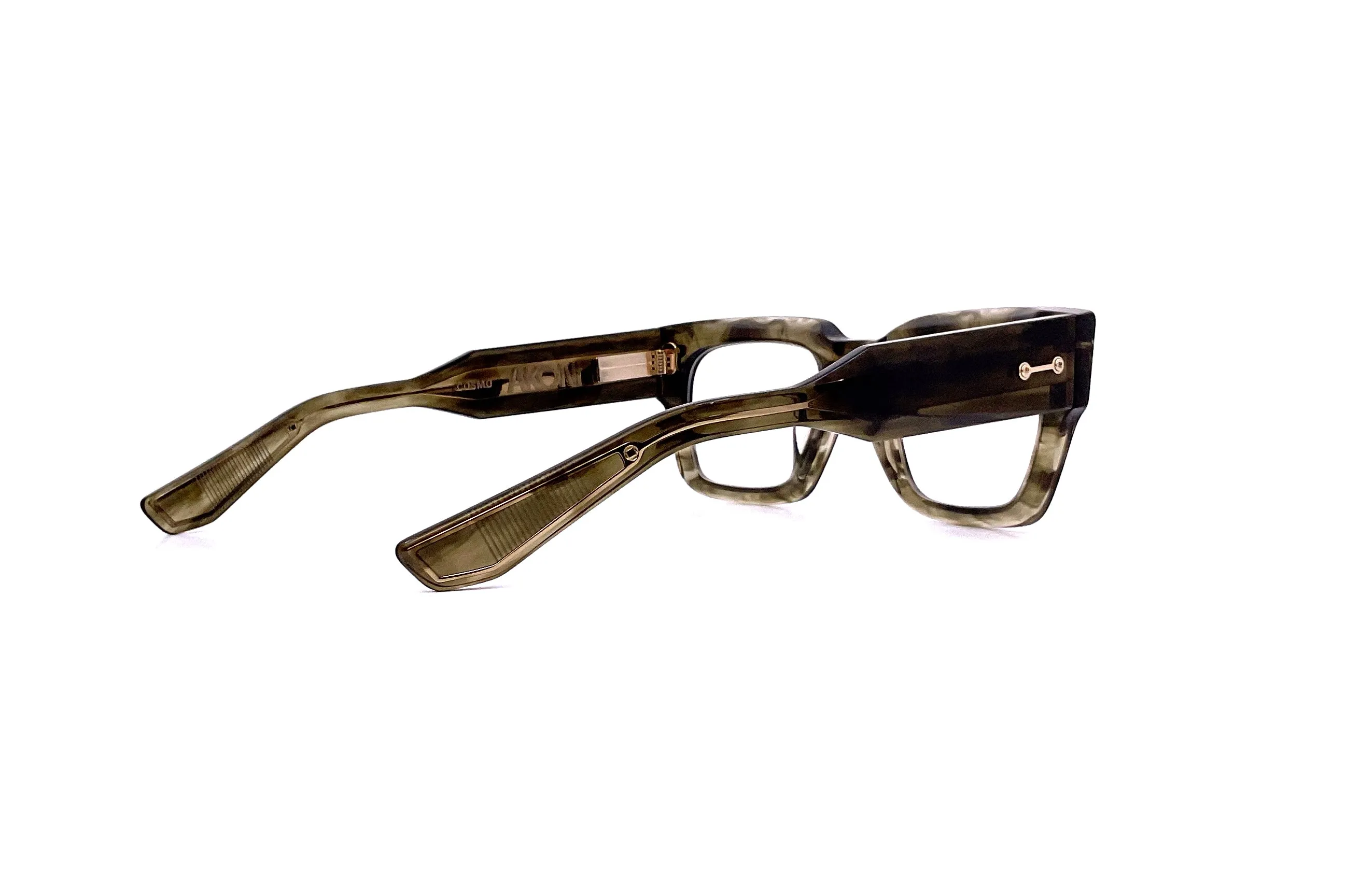 Akoni - Cosmo RX (Green Swirl/White Gold)