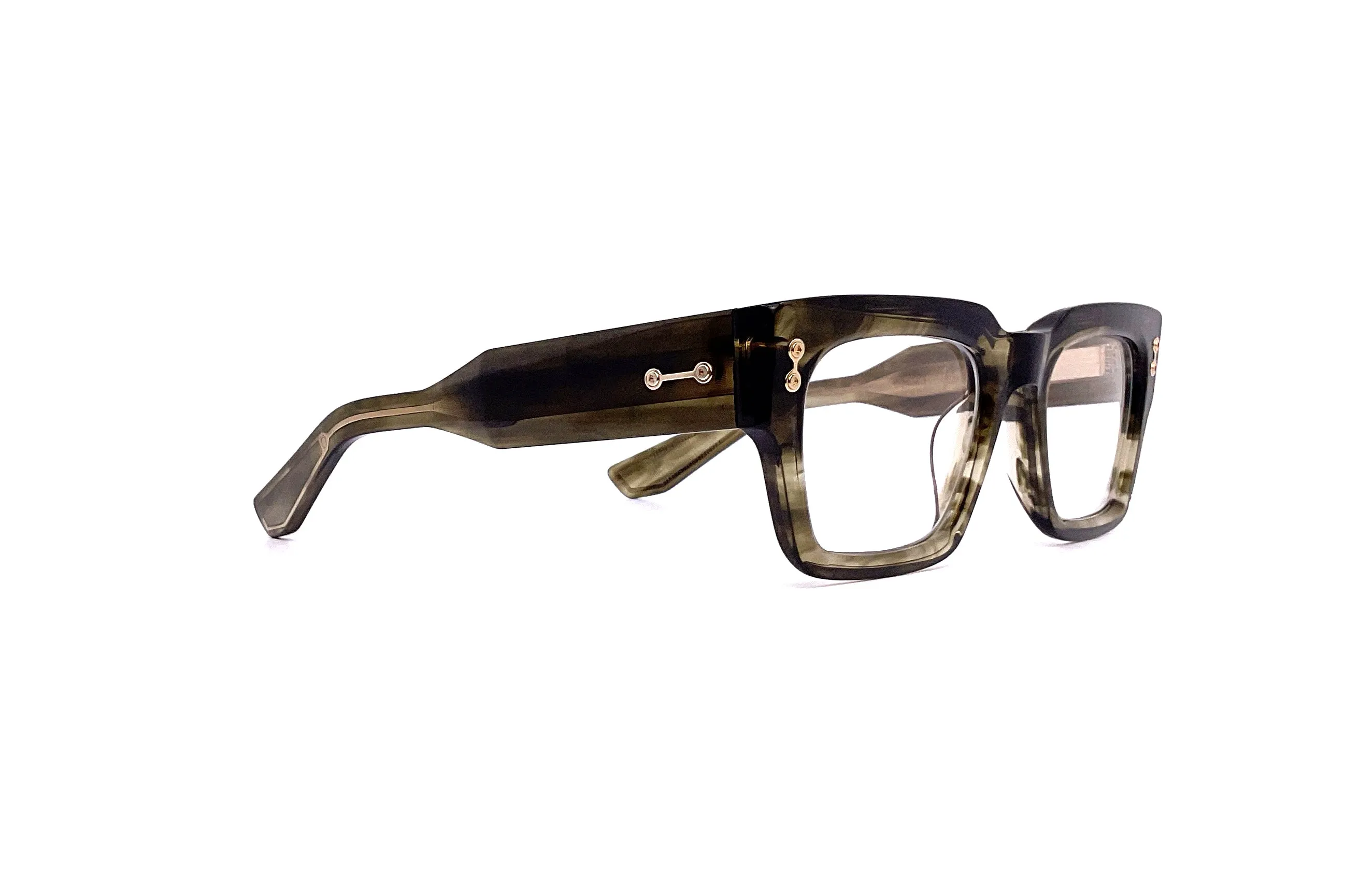 Akoni - Cosmo RX (Green Swirl/White Gold)