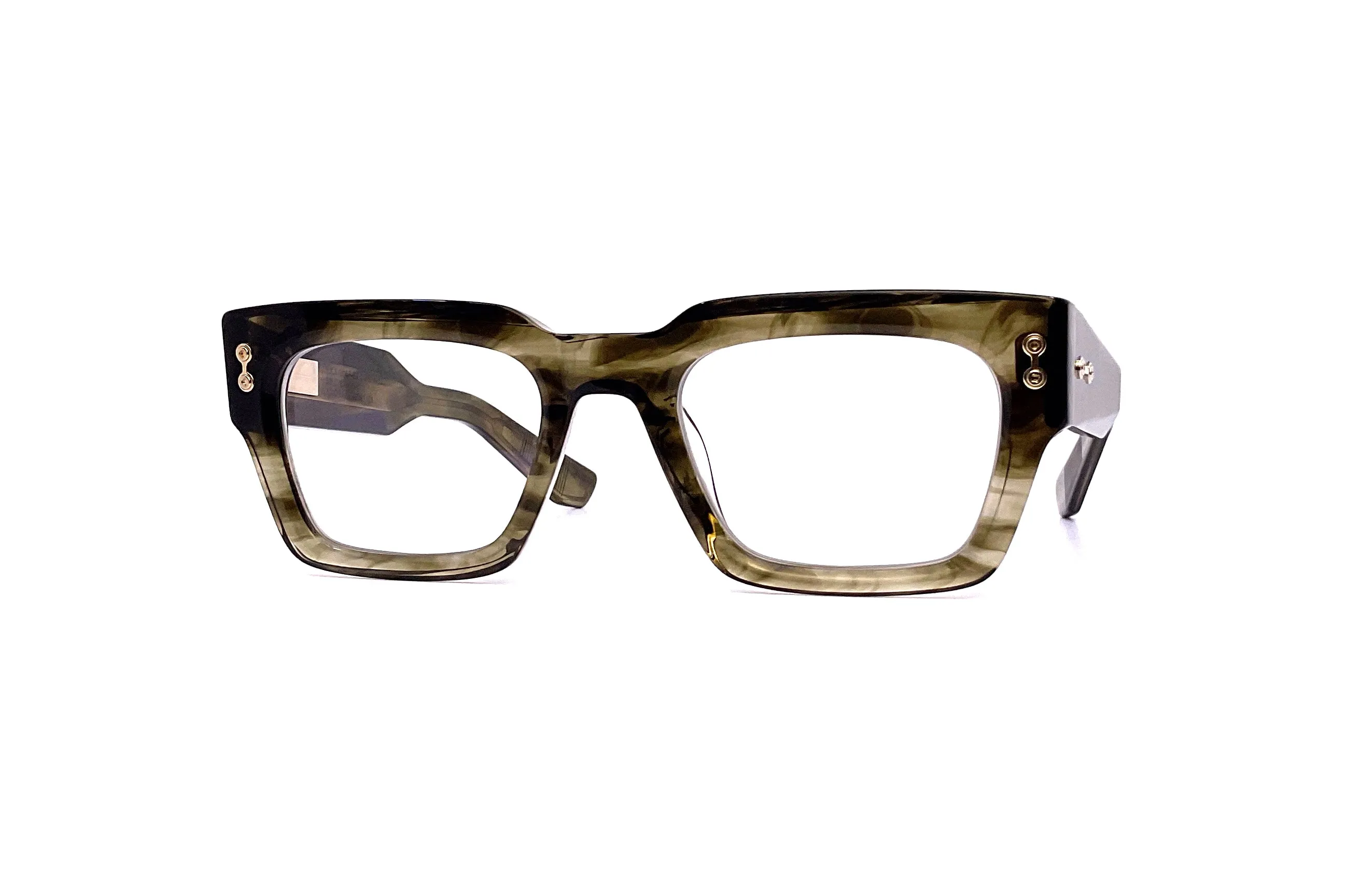 Akoni - Cosmo RX (Green Swirl/White Gold)