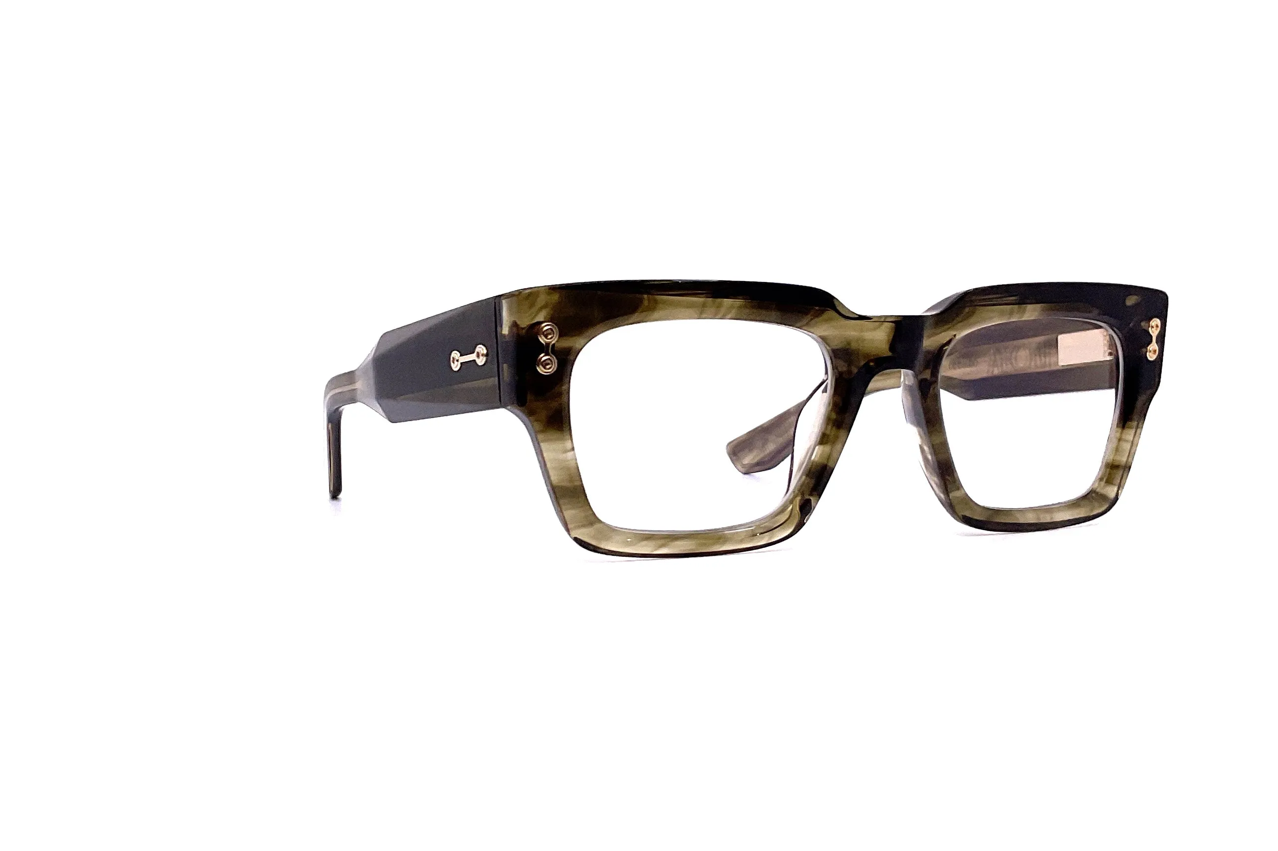 Akoni - Cosmo RX (Green Swirl/White Gold)