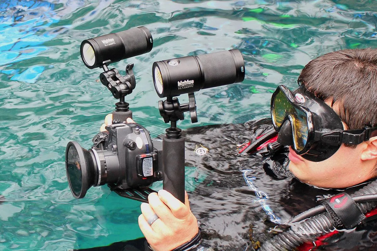 BigBlue 8000 Lumen Tri-Color Video Light - Black