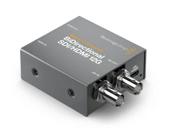 Blackmagic Micro Converter BiDirect SDI/HDMI 12G (Without Power Supply Unit)